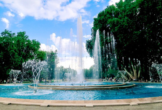 Margit Island Singing Fountain